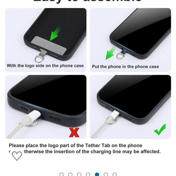 Metal tether tab - Picture 5 of 6